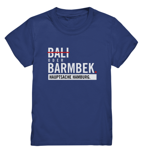 Dunkelblaues Barmbek Hamburg Shirt Kids