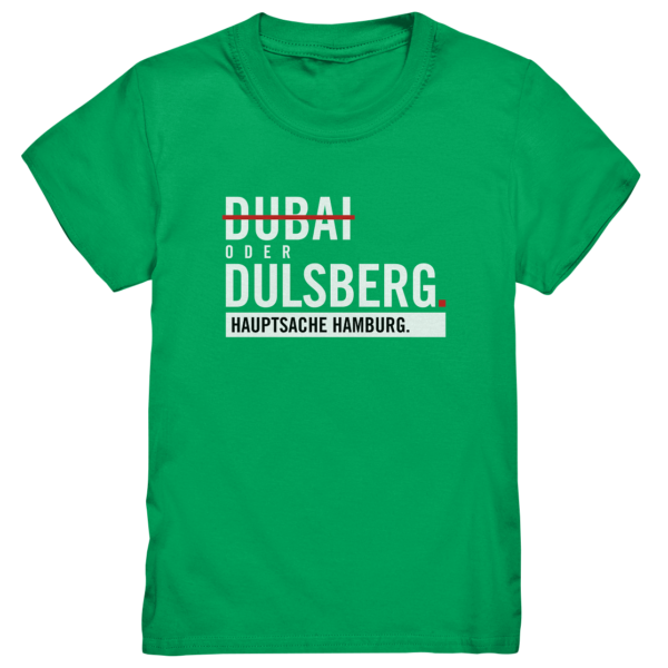 Grünes Dulsberg Hamburg Shirt Kids