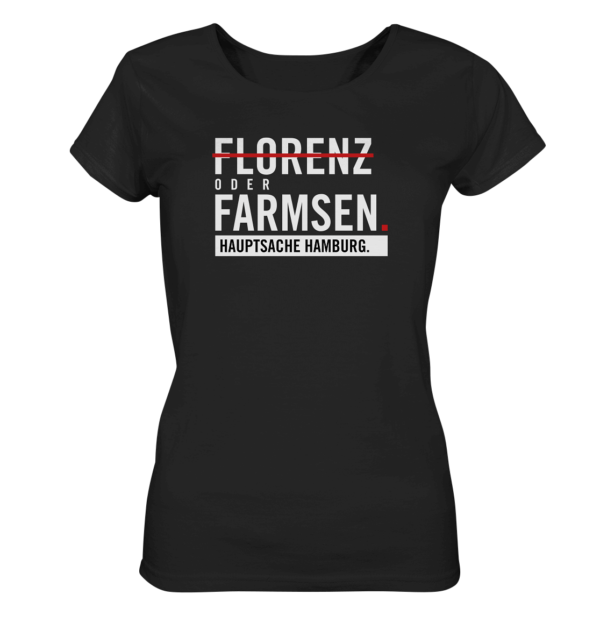 Schwarzes Farmsen Hamburg Shirt Damen