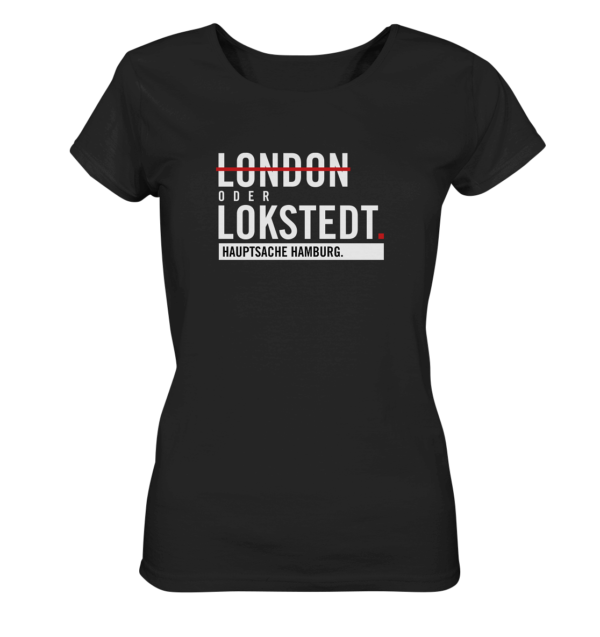 Schwarzes Lokstedt Hamburg Shirt Damen