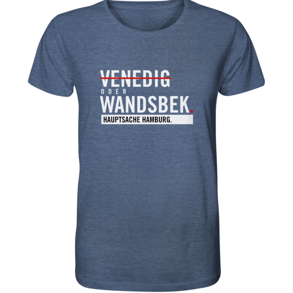 Dunkelblaues Wandsbek Hamburg Shirt