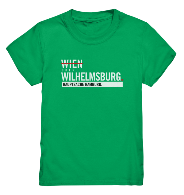 Grünes Wilhelmsburg Hamburg Shirt Kids