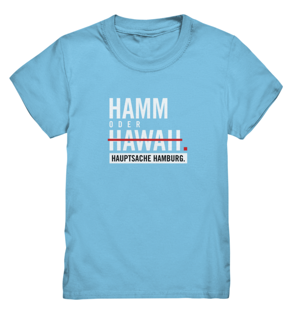 Blaues Hamm Hamburg Shirt Kids