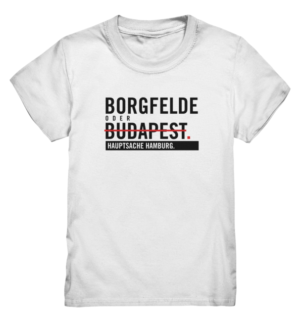 Weißes Borgfelde Hamburg Shirt Kids