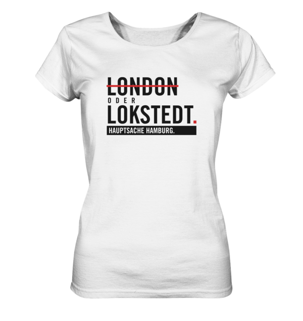 Weißes Lokstedt Hamburg Shirt Damen