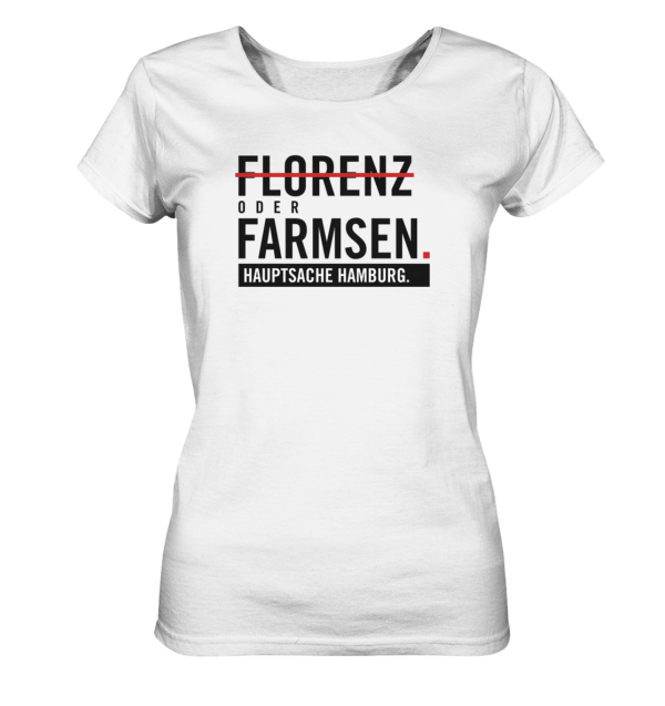 Weißes Farmsen Hamburg Shirt Damen