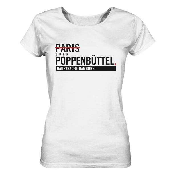 Weißes Poppenbüttel Hamburg Shirt Damen