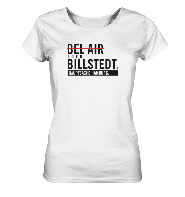 Weißes Billstedt Hamburg Shirt Damen