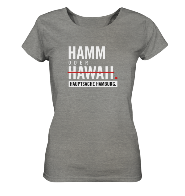 Dunkelgraues Hamm Hamburg Shirt Damen