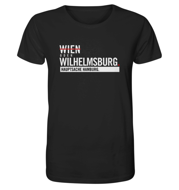 Schwarzes Wilhelmsburg Hamburg Shirt