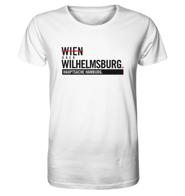 Weißes Wilhelmsburg Hamburg Shirt