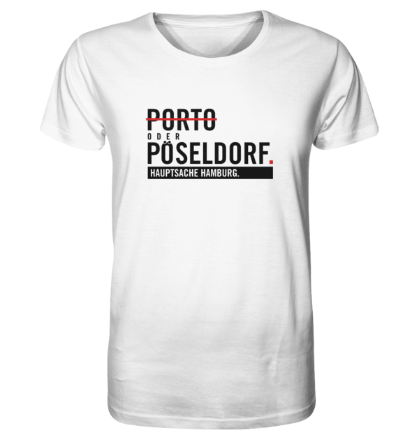 Weißes Pöseldorf Hamburg Shirt