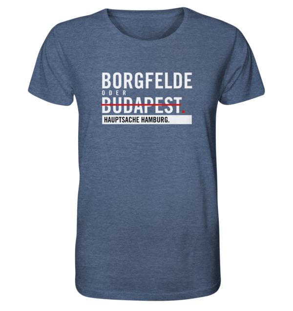Dunkelblaues Borgfelde Hamburg Shirt