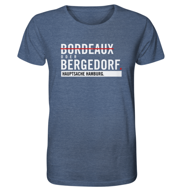 Dunkelblaues Bergedorf Hamburg Shirt