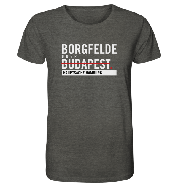 Dunkelgraues Borgfelde Hamburg Shirt