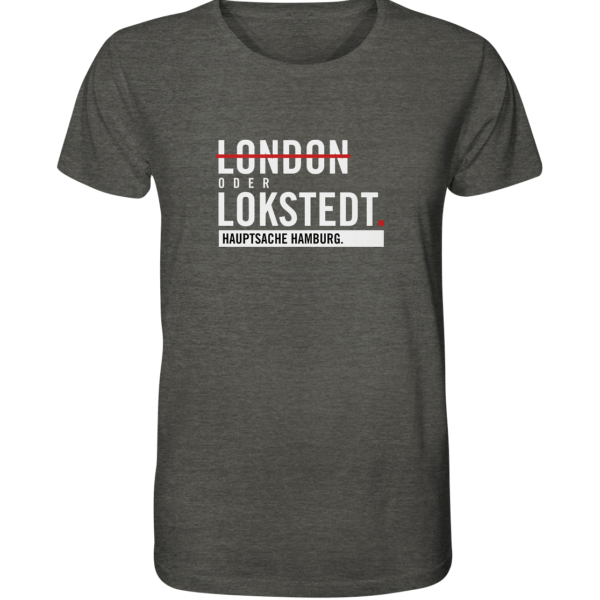 Dunkelgraues Lokstedt Hamburg Shirt