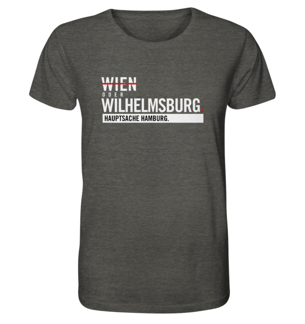 Dunkelgraues Wilhelmsburg Hamburg Shirt